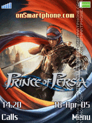 Capture d'écran Prince of persia 4 thème