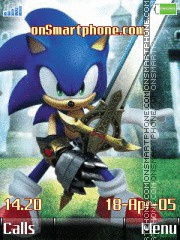Скриншот темы Sonic