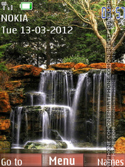 Water Fall 03 theme screenshot