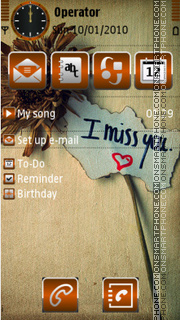 Missyou Theme-Screenshot