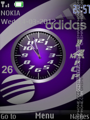 Capture d'écran Adidas 2 thème
