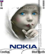 Capture d'écran Nokia Kinder thème