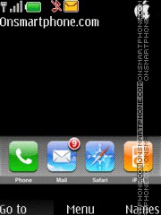 Iphone X3-02 tema screenshot