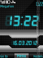 Neon Digital tema screenshot