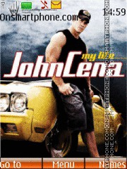 John Cena 22 theme screenshot