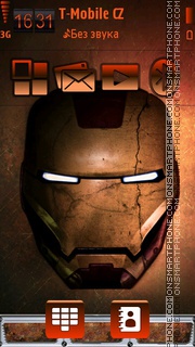Iron Man 09 theme screenshot