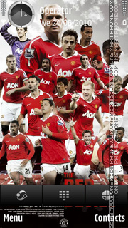 The Red devils theme screenshot