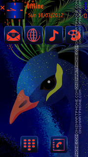 Peacock Theme-Screenshot
