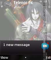Скриншот темы Orochimaru