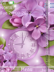 Lilac tema screenshot