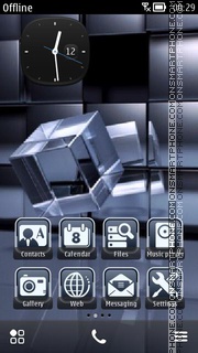 Square 03 tema screenshot