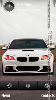BMW Red Eyes tema screenshot