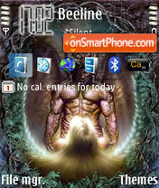 Capture d'écran Demon 02 thème
