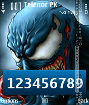 Venom theme screenshot