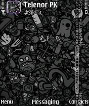 Dark Trash tema screenshot