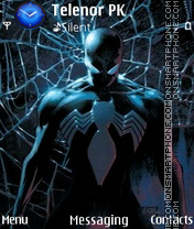 Capture d'écran Venom Blue thème
