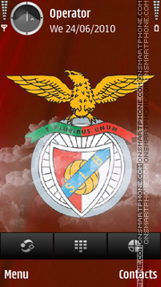 Benfica theme screenshot