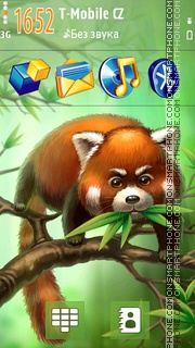 Lesser Panda tema screenshot