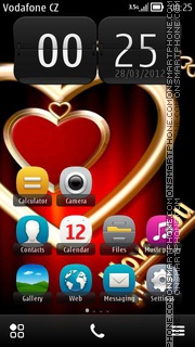 Key From Love tema screenshot