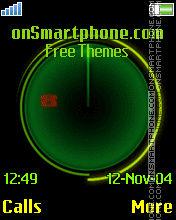 Mobile Radar theme screenshot