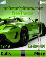 Porsche Green Theme-Screenshot