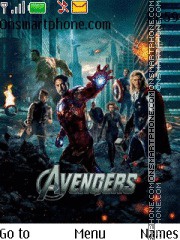 Avengers es el tema de pantalla