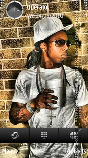 Lil Wayne theme screenshot