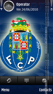 Скриншот темы FC Porto Portugal