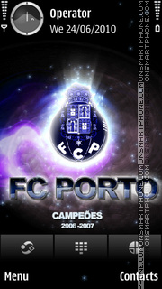 Скриншот темы FC Porto Campeoes