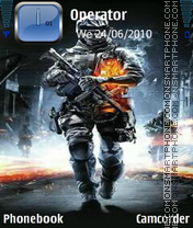 Battlefield tema screenshot