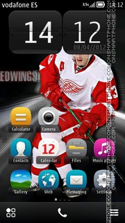 Pavel Datsyuk theme screenshot