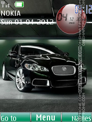 Jaguar SWF 01 tema screenshot