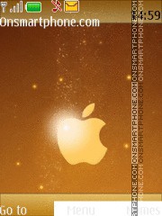 Capture d'écran Pure Gold Apple thème