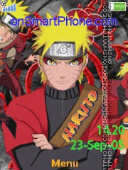 Naruto theme screenshot