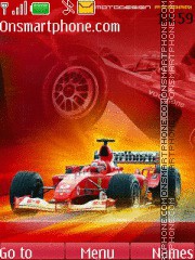 Capture d'écran Ferrari 610 thème