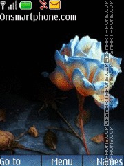 Capture d'écran Blue Rose 04 thème