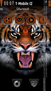 Tiger s60v5 theme screenshot