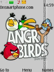 Angry Birds Team es el tema de pantalla