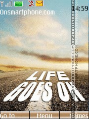 Life Goes On 02 es el tema de pantalla