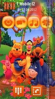 Capture d'écran Pooh 11 thème
