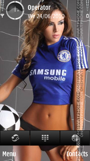 Chelsea Babe tema screenshot