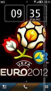 Capture d'écran Euro-2012 thème