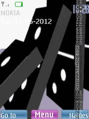 Dominos Animated Theme tema screenshot