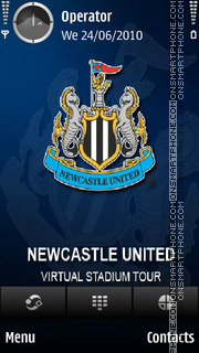 Capture d'écran Newcastle thème