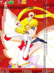 Capture d'écran Sailormoon thème