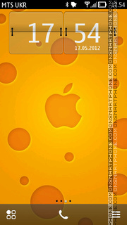 Cheesy Mac tema screenshot