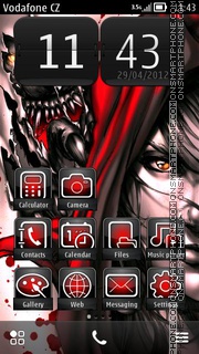 Red and The Wolf tema screenshot