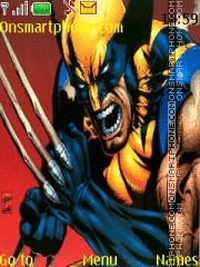 Wolverine tema screenshot