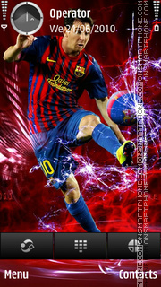 Lionel Messi tema screenshot