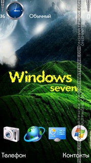 Capture d'écran Windows Seven thème